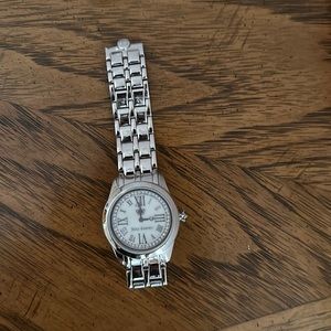 Juicy Couture Silver Watch with Crystal Dial